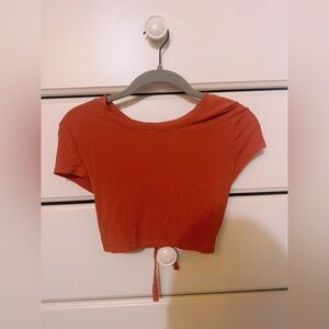 aerie offline coral top